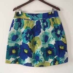 Ann Taylor LOFT-Aline Floral Skirt-Size 10P